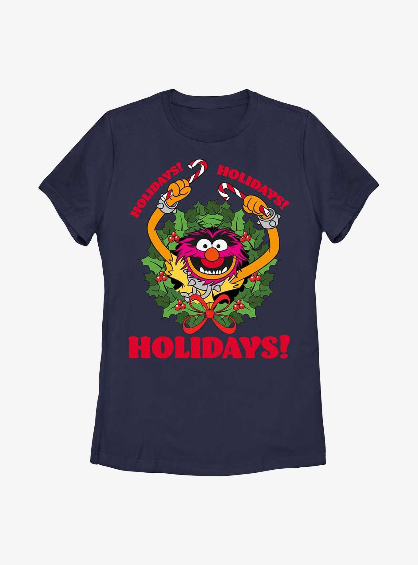 Disney The Muppets Animal Holiday Womens T-Shirt, , hi-res