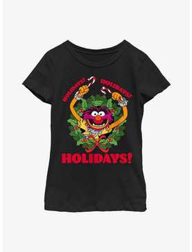 Disney The Muppets Animal Holiday Youth Girls T-Shirt, , hi-res