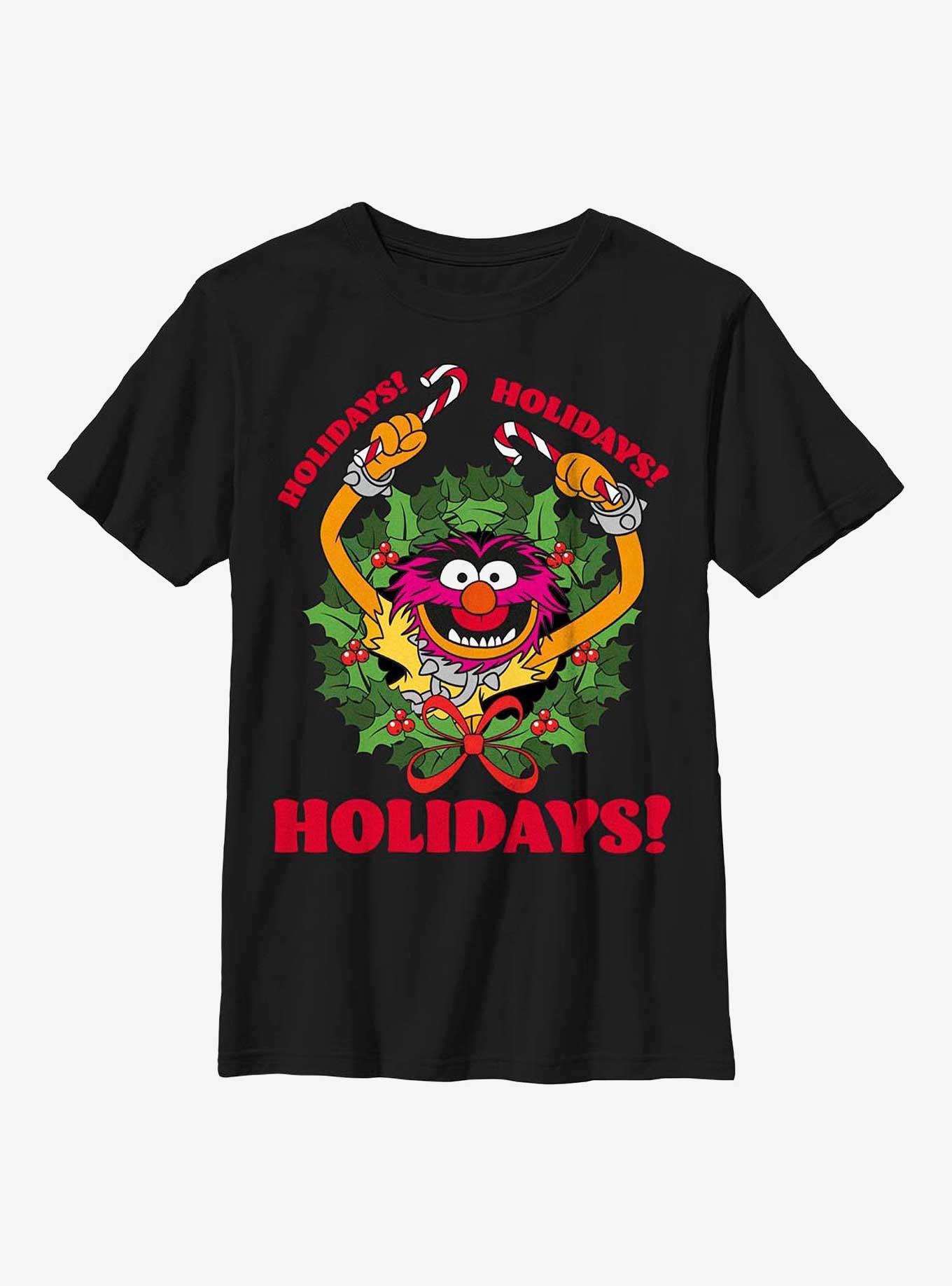 Disney The Muppets Animal Holiday Youth T-Shirt, , hi-res