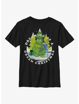 Disney The Muppets Dreaming Of A Green Christmas Youth T-Shirt, , hi-res