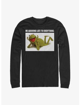 Disney The Muppets Late Kermit Meme Long-Sleeve T-Shirt, , hi-res