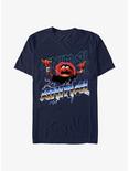 Disney The Muppets Heavy Metal Animal T-Shirt, NAVY, hi-res