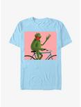 Disney The Muppets Biking Kermit T-Shirt, LT BLUE, hi-res