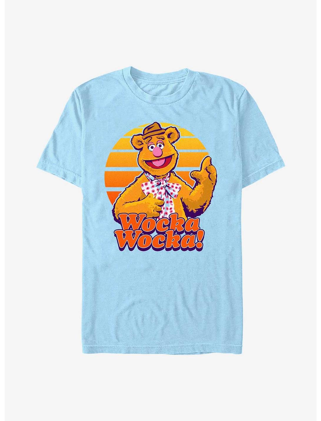 Disney The Muppets Wocka Wocka! Fozzie The Bear T-Shirt, LT BLUE, hi-res