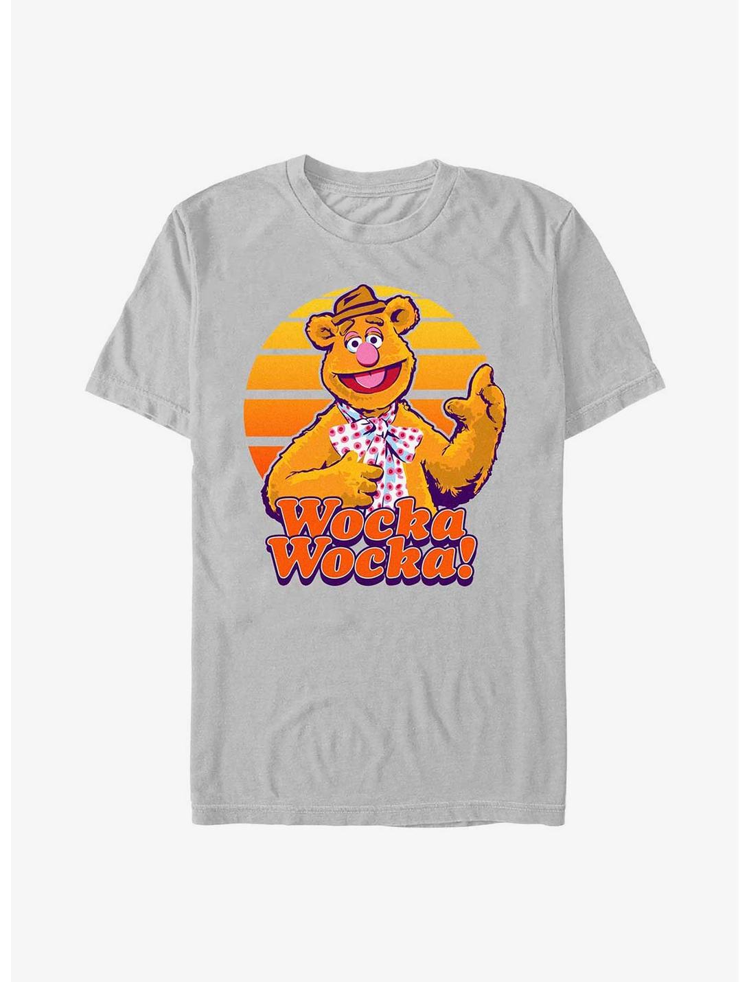 Disney The Muppets Wocka Wocka! Fozzie The Bear T-Shirt, SILVER, hi-res