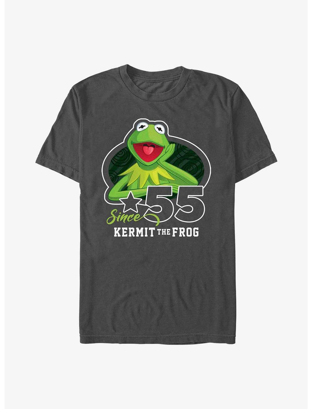 Disney The Muppets Kermit The Frog Since '55 T-Shirt, CHARCOAL, hi-res