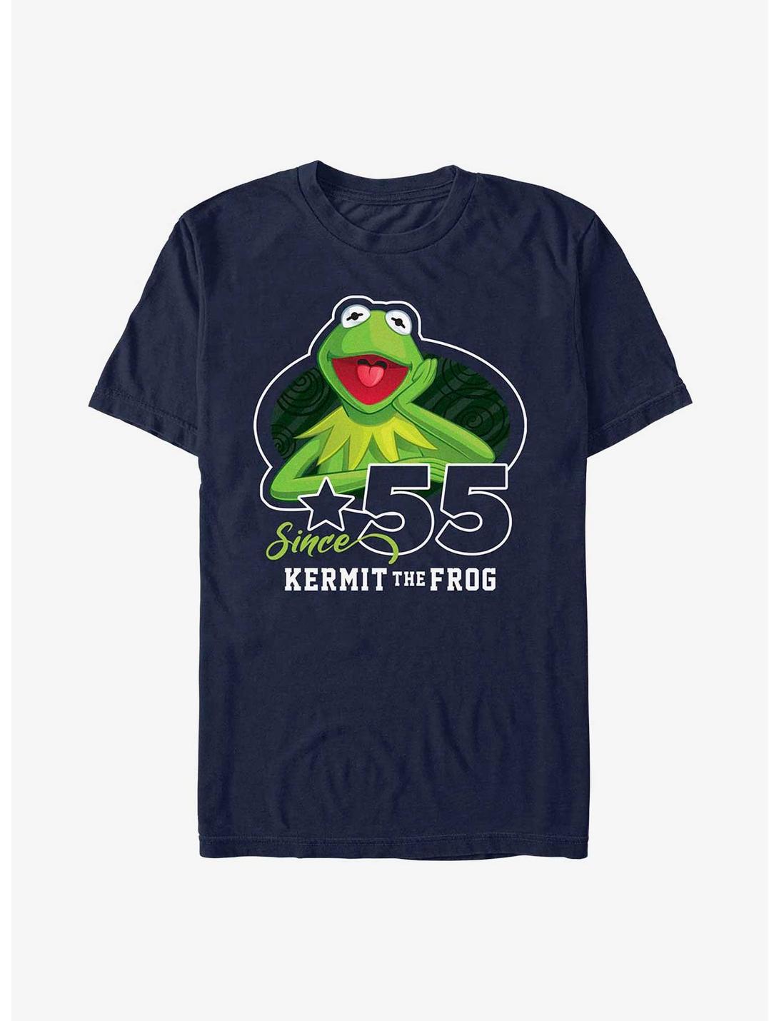 Disney The Muppets Kermit The Frog Since '55 T-Shirt, NAVY, hi-res
