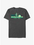 Disney The Muppets Going Green Stripes T-Shirt, CHARCOAL, hi-res