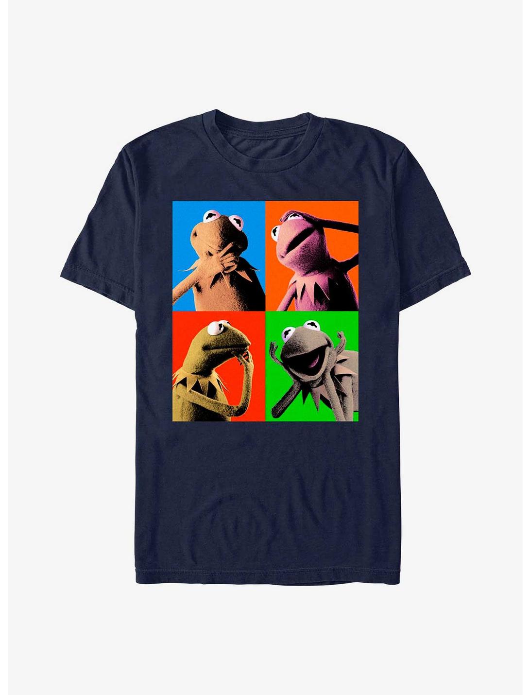 Disney The Muppets Kermit Pop Art T-Shirt, NAVY, hi-res