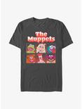 Disney The Muppets Group Box Up T-Shirt, CHARCOAL, hi-res