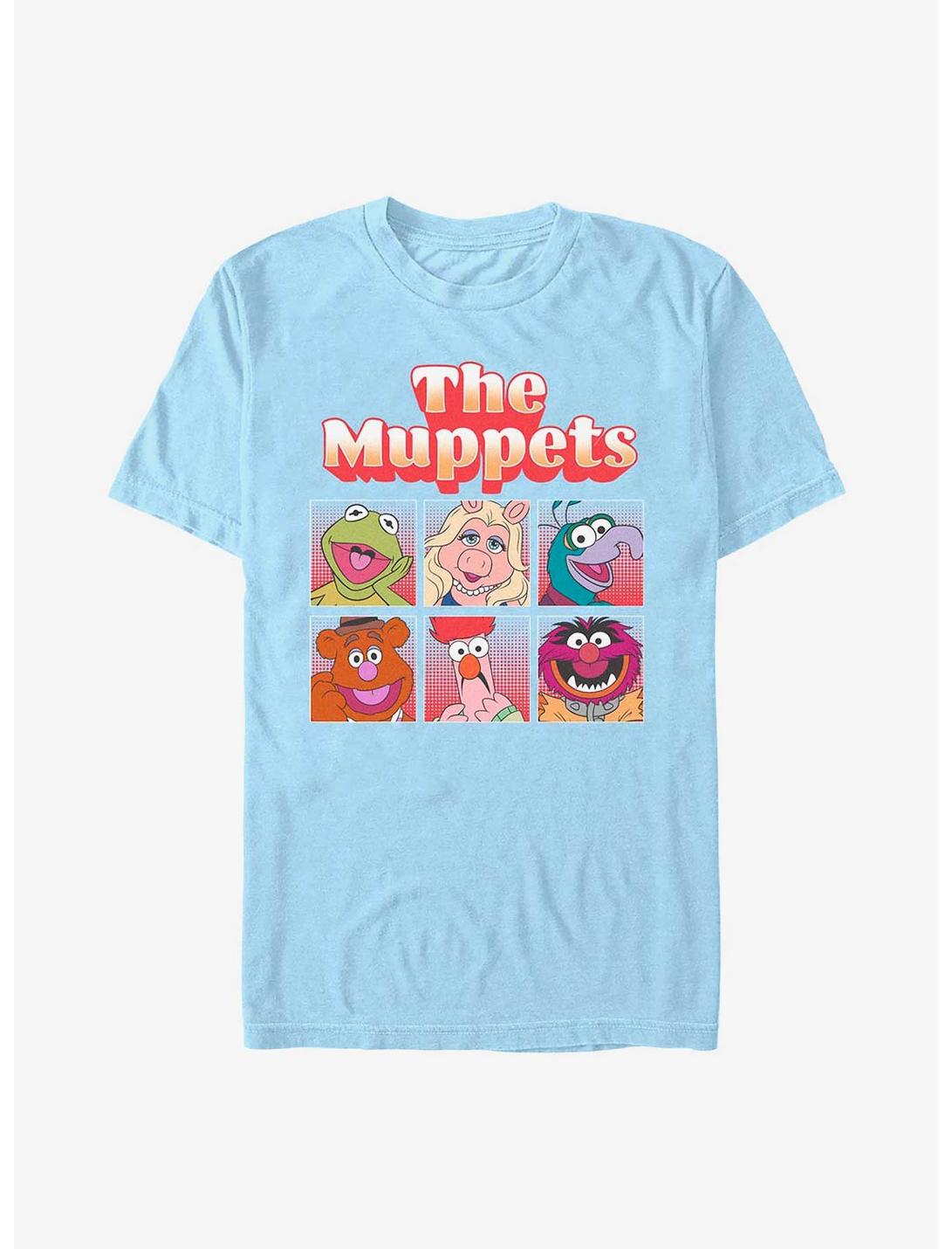 Disney The Muppets Group Box Up T-Shirt, LT BLUE, hi-res
