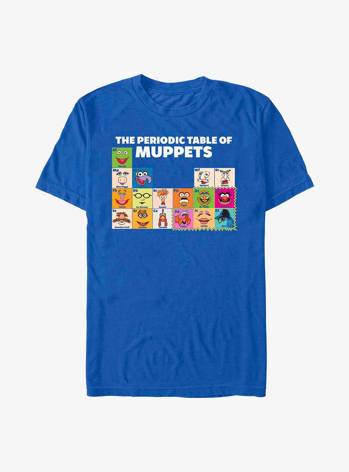 Disney The Muppets Periodic Table T-Shirt, ROYAL, hi-res