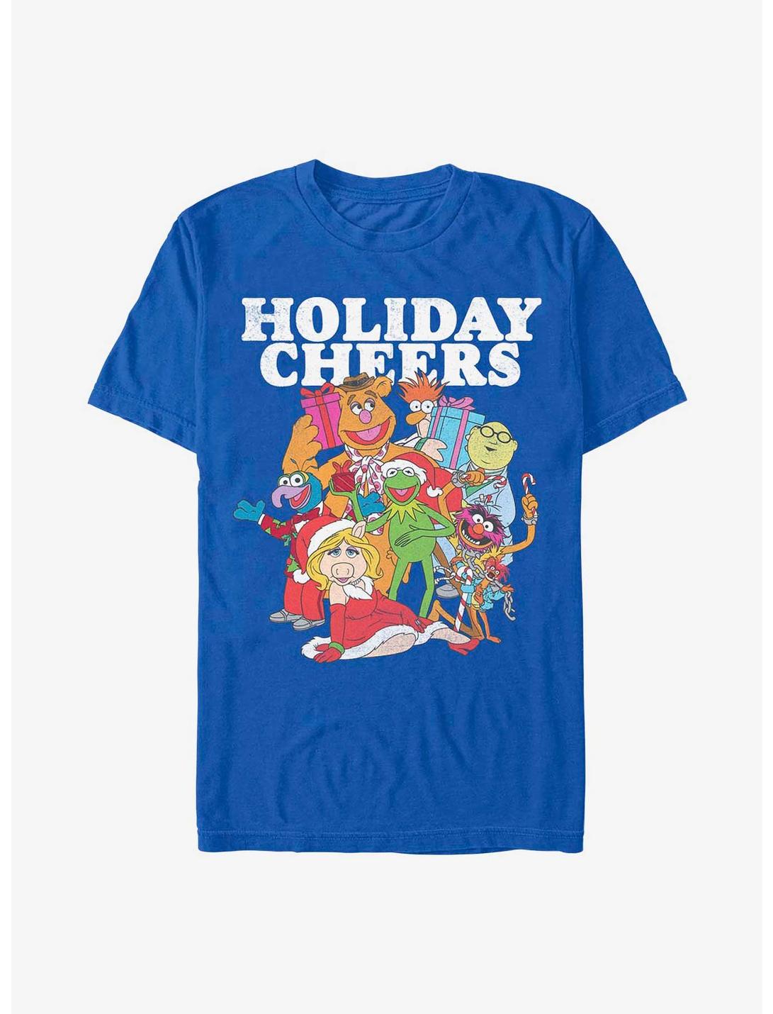 Disney The Muppets Holiday Cheers T-Shirt, ROYAL, hi-res