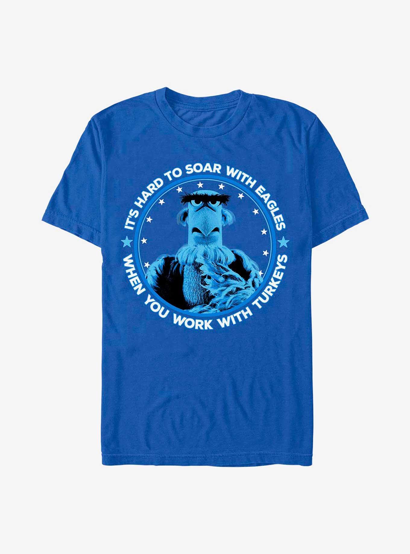 Disney The Muppets Soar With Sam Eagle T-Shirt, ROYAL, hi-res