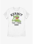 Disney The Muppets 1955 Collegiate Kermit The Frog Womens T-Shirt, WHITE, hi-res