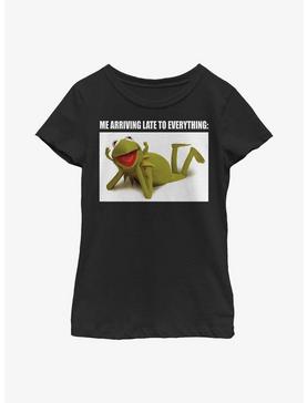 Disney The Muppets Late Kermit Meme Youth Girls T-Shirt, , hi-res