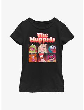 Disney The Muppets Group Box Up Youth Girls T-Shirt, , hi-res
