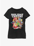 Disney The Muppets Holiday Cheers Youth Girls T-Shirt, BLACK, hi-res