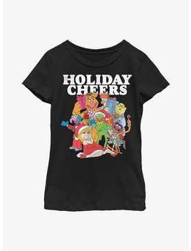 Disney The Muppets Holiday Cheers Youth Girls T-Shirt, , hi-res