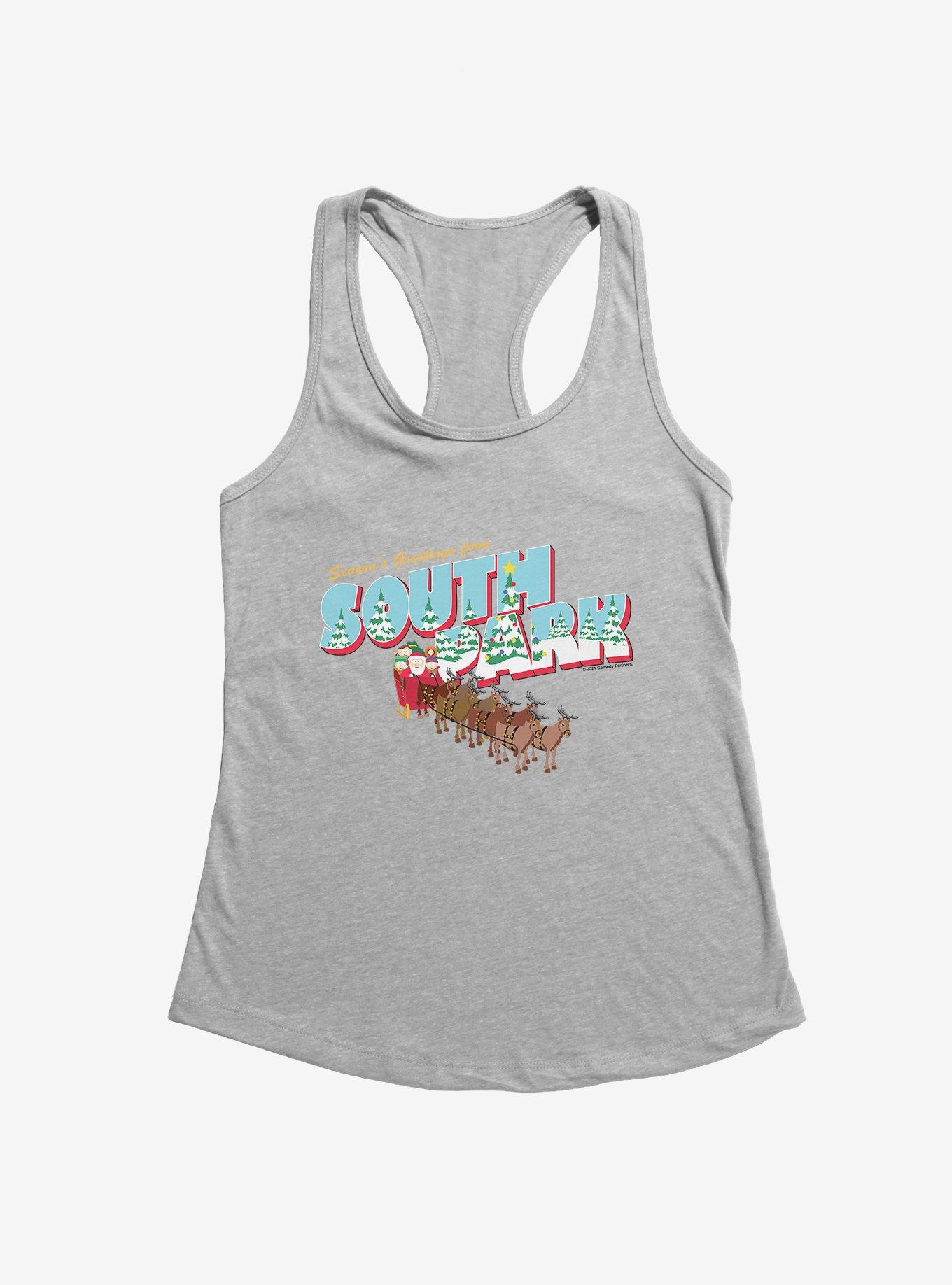 South Park Christmas Guide On the Roof Womens Tank Top, , hi-res