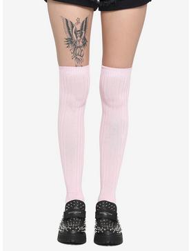 Baby Pink Over-The-Knee Socks, , hi-res