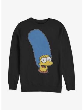 The Simpsons Big Face Marge Sweatshirt, , hi-res