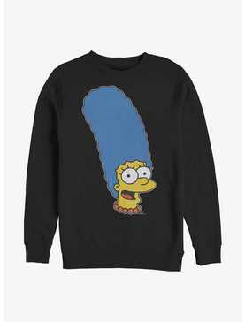 The Simpsons Big Face Marge Sweatshirt, , hi-res