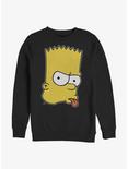 The Simpsons Brat Bart Sweatshirt, BLACK, hi-res