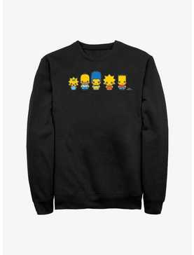 The Simpsons Chibi Lineup Sweatshirt, , hi-res