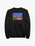 The Simpsons Earth Capital Kang & Kodos Sweatshirt, BLACK, hi-res