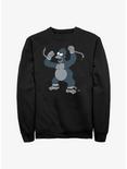 The Simpsons Gorilla Homer Sweatshirt, BLACK, hi-res
