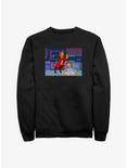 The Simpsons Devil Flanders Homer Hell Sweatshirt, BLACK, hi-res