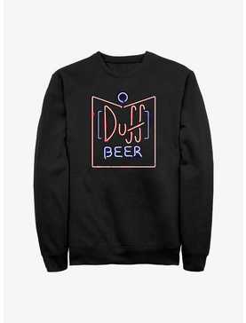 The Simpsons Duff Beer Neon Sign Sweatshirt, , hi-res