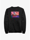 The Simpsons Treehouse Of Horror Intro Couch Sweatshirt, BLACK, hi-res