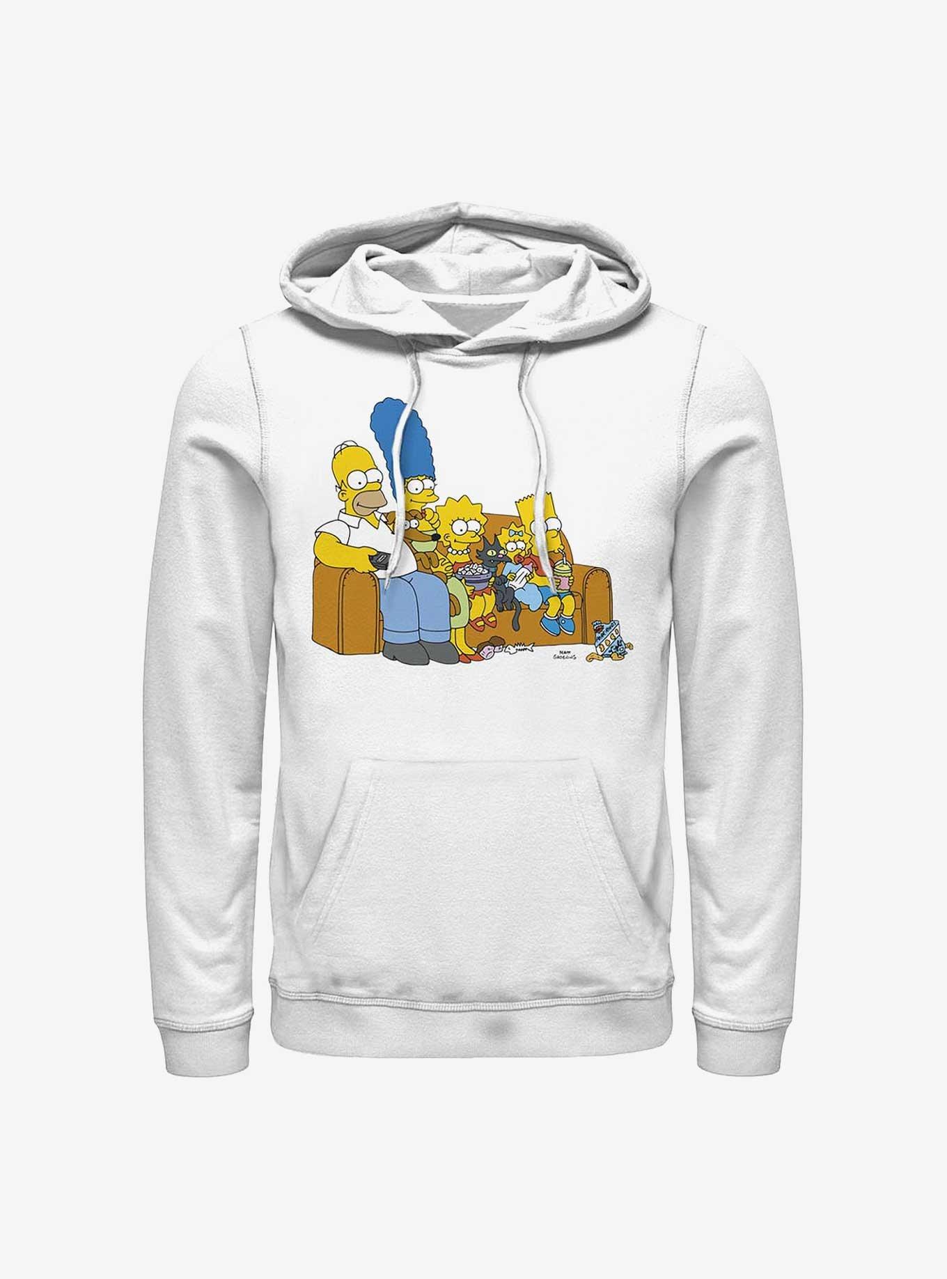 The Simpsons Family Couch Hoodie, , hi-res