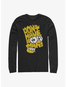 The Simpsons Bartography Long-Sleeve T-Shirt, , hi-res