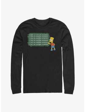 The Simpsons Chalk It Up Long-Sleeve T-Shirt, , hi-res