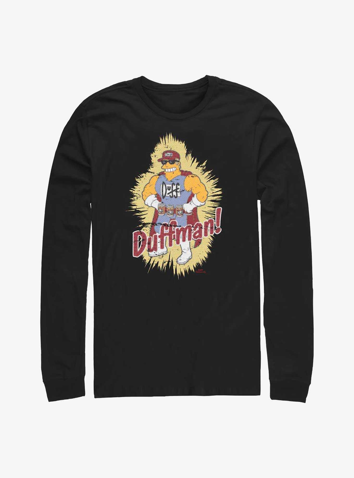 The Simpsons Duffman Long-Sleeve T-Shirt, , hi-res