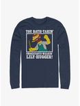 The Simpsons Groundkeeper Willie Long-Sleeve T-Shirt, NAVY, hi-res