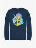 The Simpsons Patty Long-Sleeve T-Shirt, NAVY, hi-res