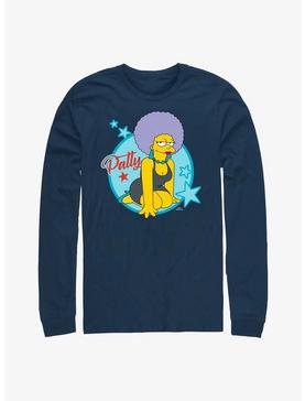The Simpsons Patty Long-Sleeve T-Shirt, NAVY, hi-res