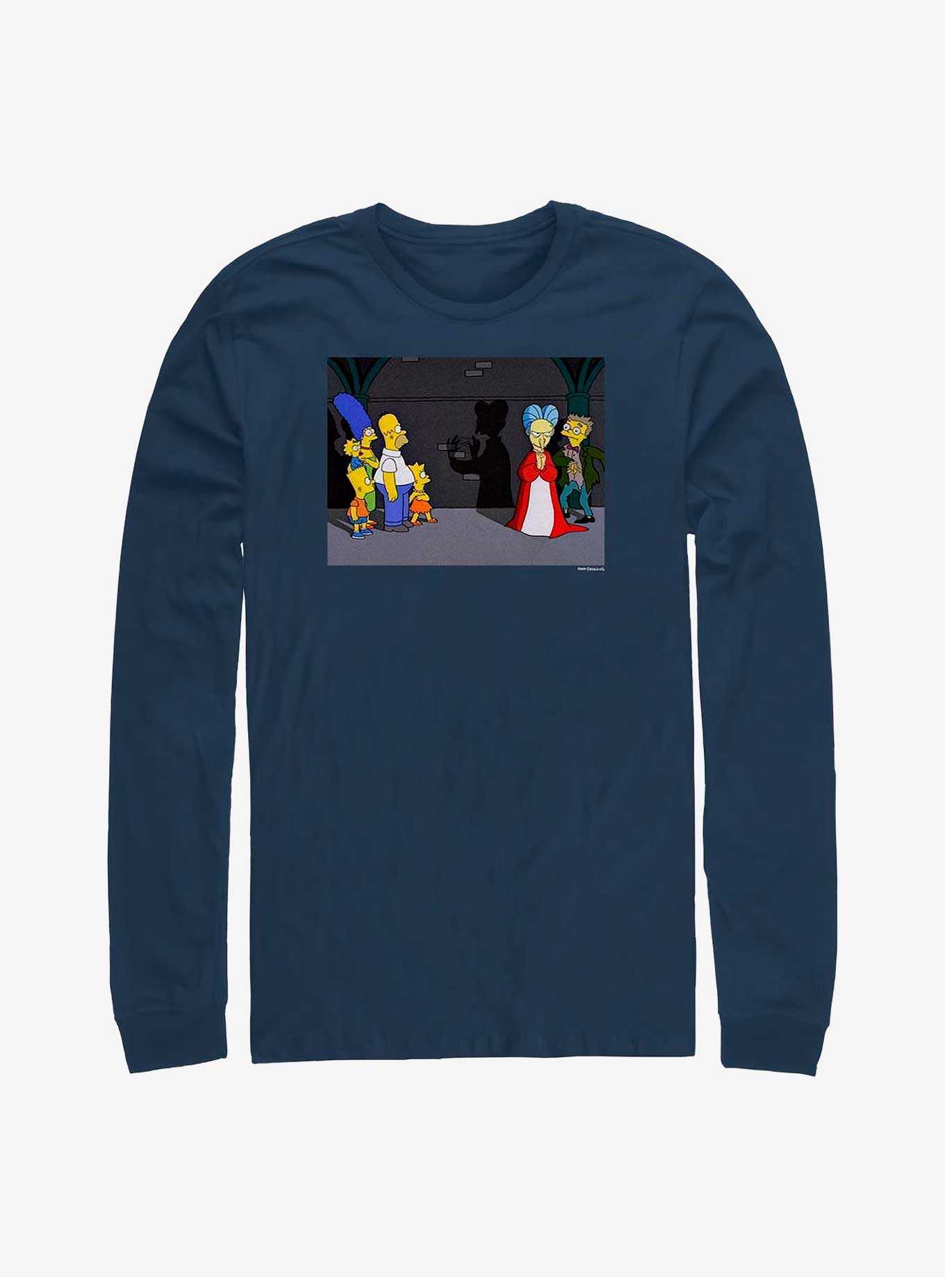 The Simpsons Shadow Mr. Burns Long-Sleeve T-Shirt, , hi-res