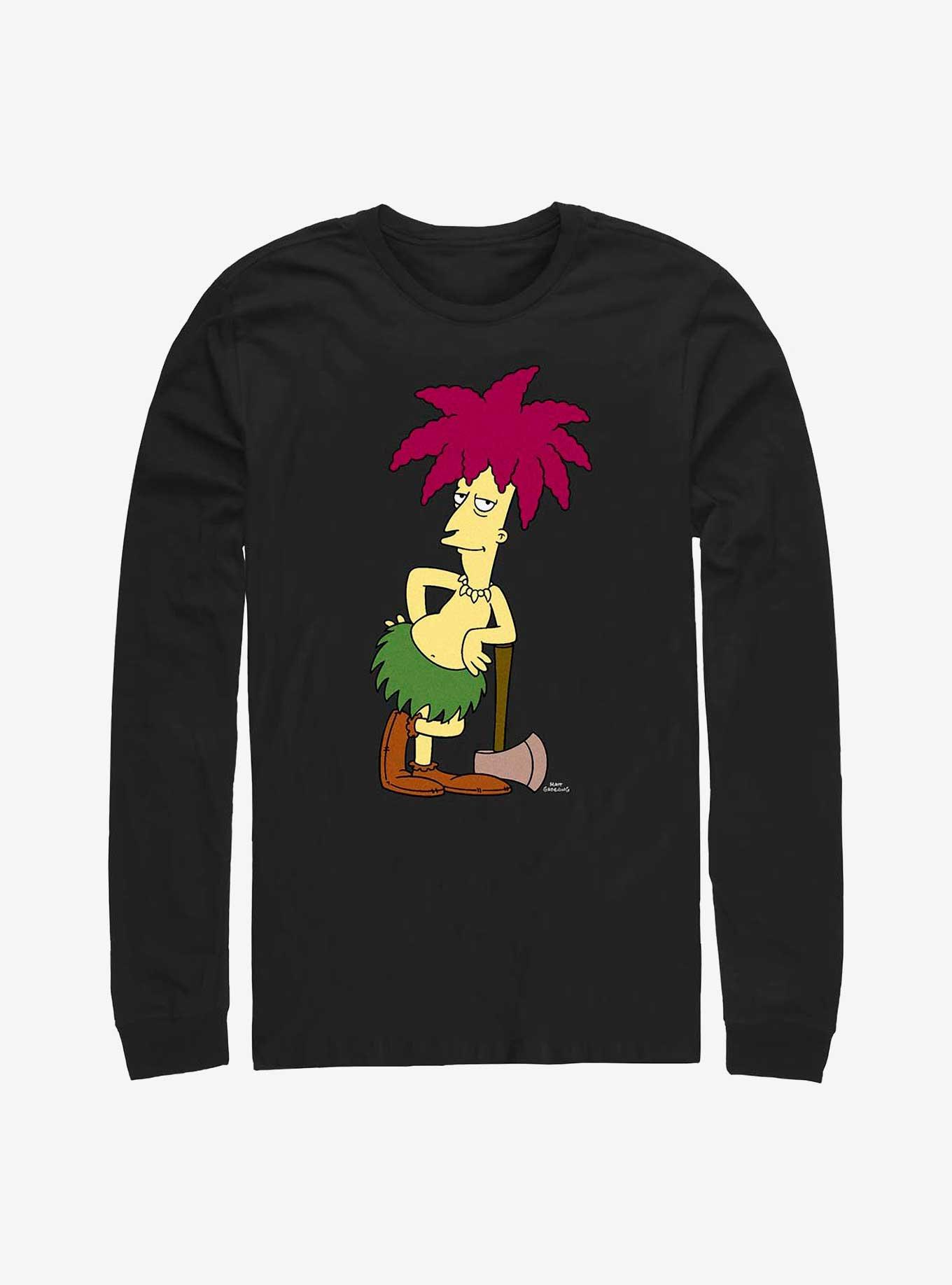 The Simpsons Sideshow Bob Long-Sleeve T-Shirt, BLACK, hi-res