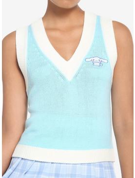 Cinnamoroll Embroidery Girls Sweater Vest, , hi-res