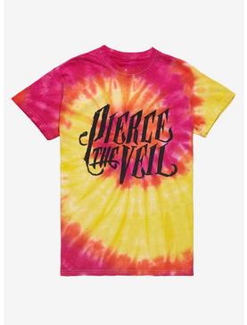 Pierce The Veil Logo Tie-Dye Girls T-Shirt, , hi-res
