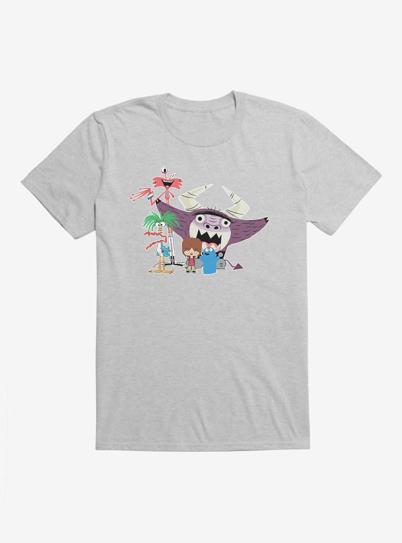Foster's Home For Imaginary Friends Say Cheese T-Shirt, HEATHER GREY, hi-res