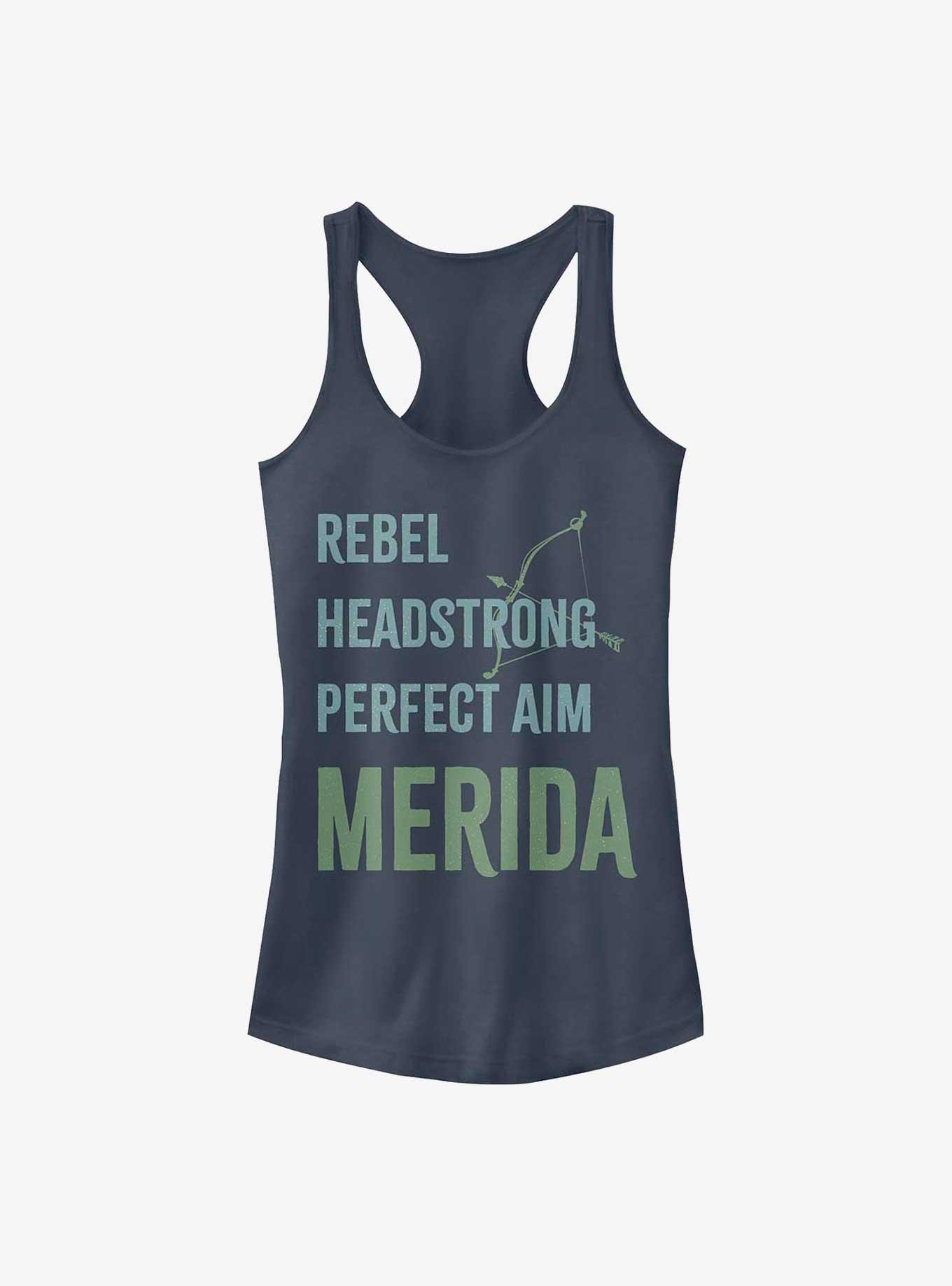 Disney Brave Merida List Girls Tank, INDIGO, hi-res