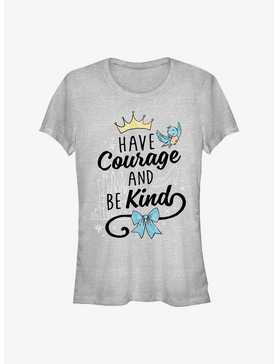 Disney Cinderella Have Courage And Be Kind Doodle Girls T-Shirt, , hi-res