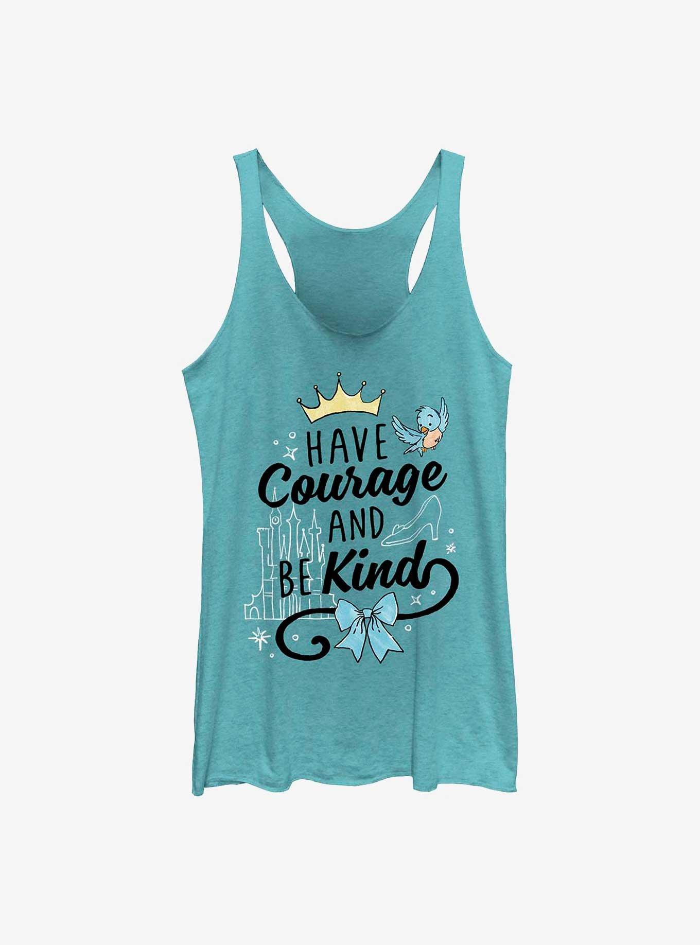 Disney Cinderella In My Own Time Doodle Girls Tank, TAHI BLUE, hi-res