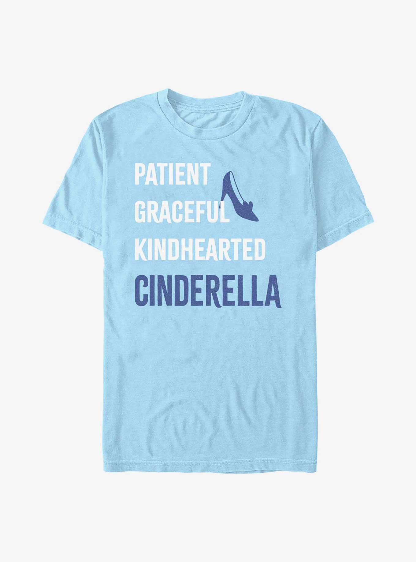 Disney Cinderella Cinderella List T-Shirt, LT BLUE, hi-res